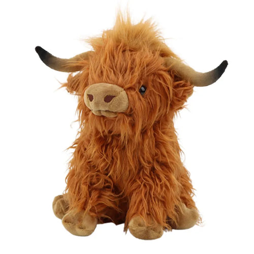 "Cutie Pie" Highland Stuffed Cow (25 CM)