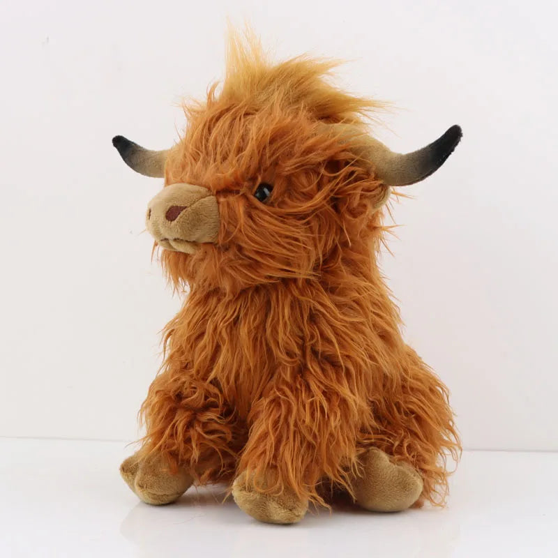 "Cutie Pie" Highland Stuffed Cow (25 CM)