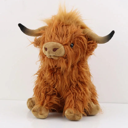 "Cutie Pie" Highland Stuffed Cow (25 CM)