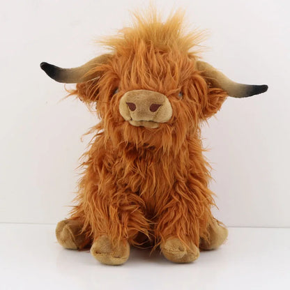 "Cutie Pie" Highland Stuffed Cow (25 CM)