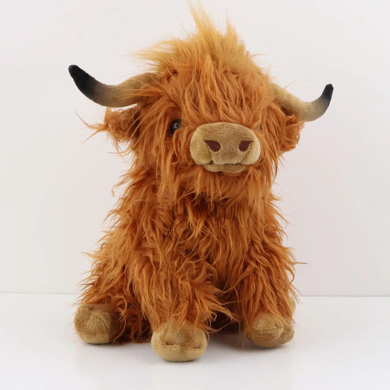 "Cutie Pie" Highland Stuffed Cow (25 CM)