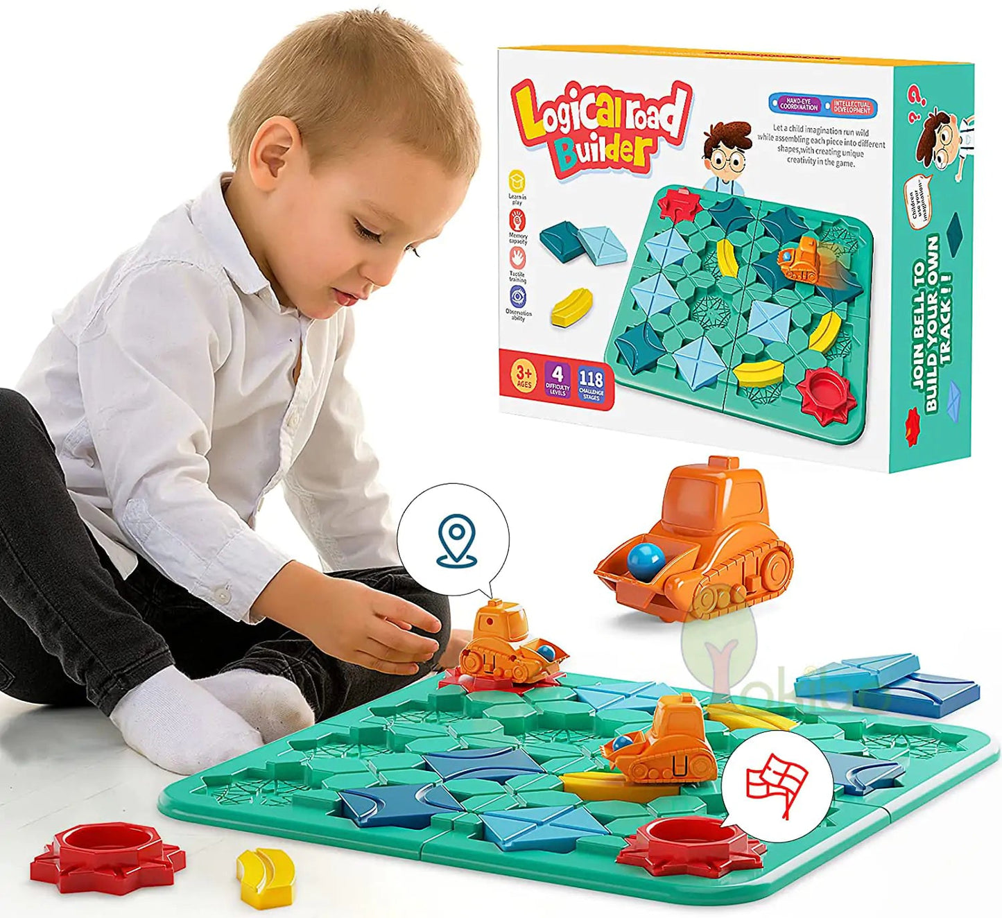 Logic Adventure Board Game for Kids